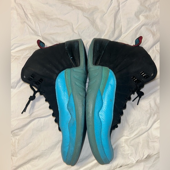 NIKE jordan 12 retro gama blue high top shoes size 10.5 men - Picture 13 of 13